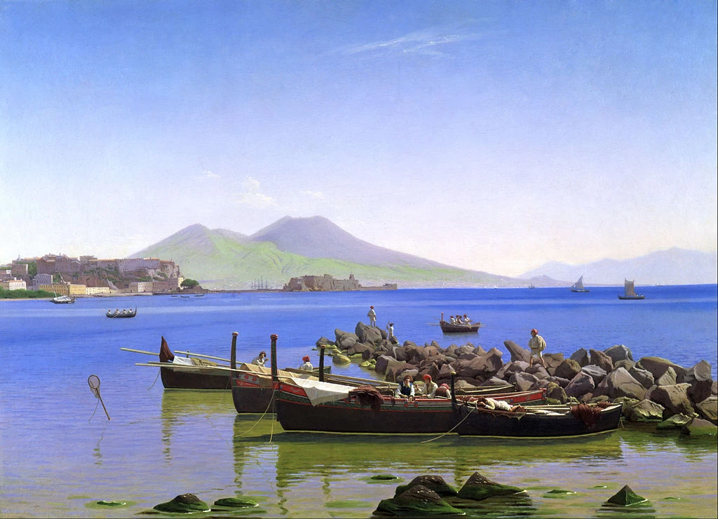Christen Købke - Baia di Napoli, Toledo Museum of Art